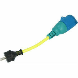 Adapter Cord 32A/3 to single ph.-CEE Plug 5P/CEE Coupling 3P Victron